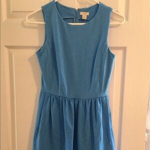 Blue jcrew dress